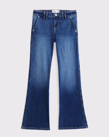low rise bootcut jeans