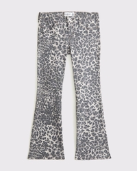 jeans boot-cut de tiro bajo