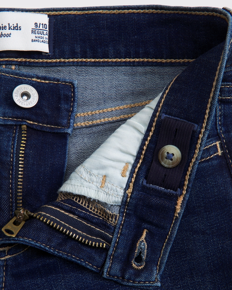 low rise bootcut jeans