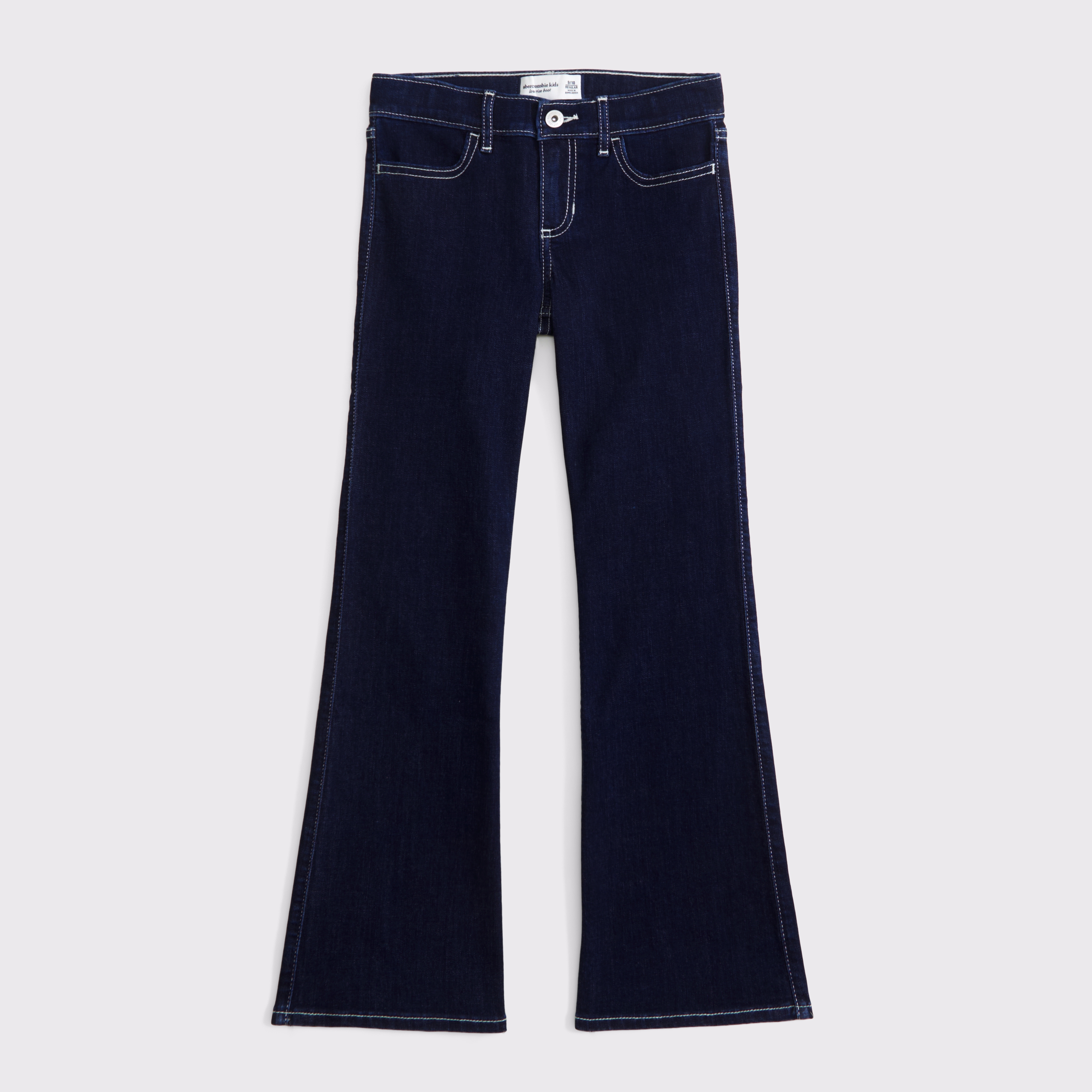 Abercrombie & Fitch Kids' Low Rise Bootcut Jeans In Blue