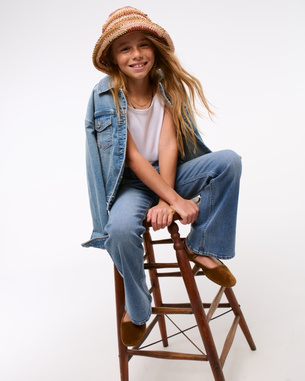 high rise flare jeans