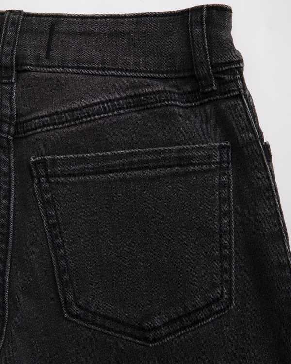 high rise wide leg jeans