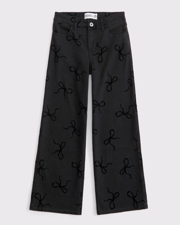 high rise ultra wide leg jeans