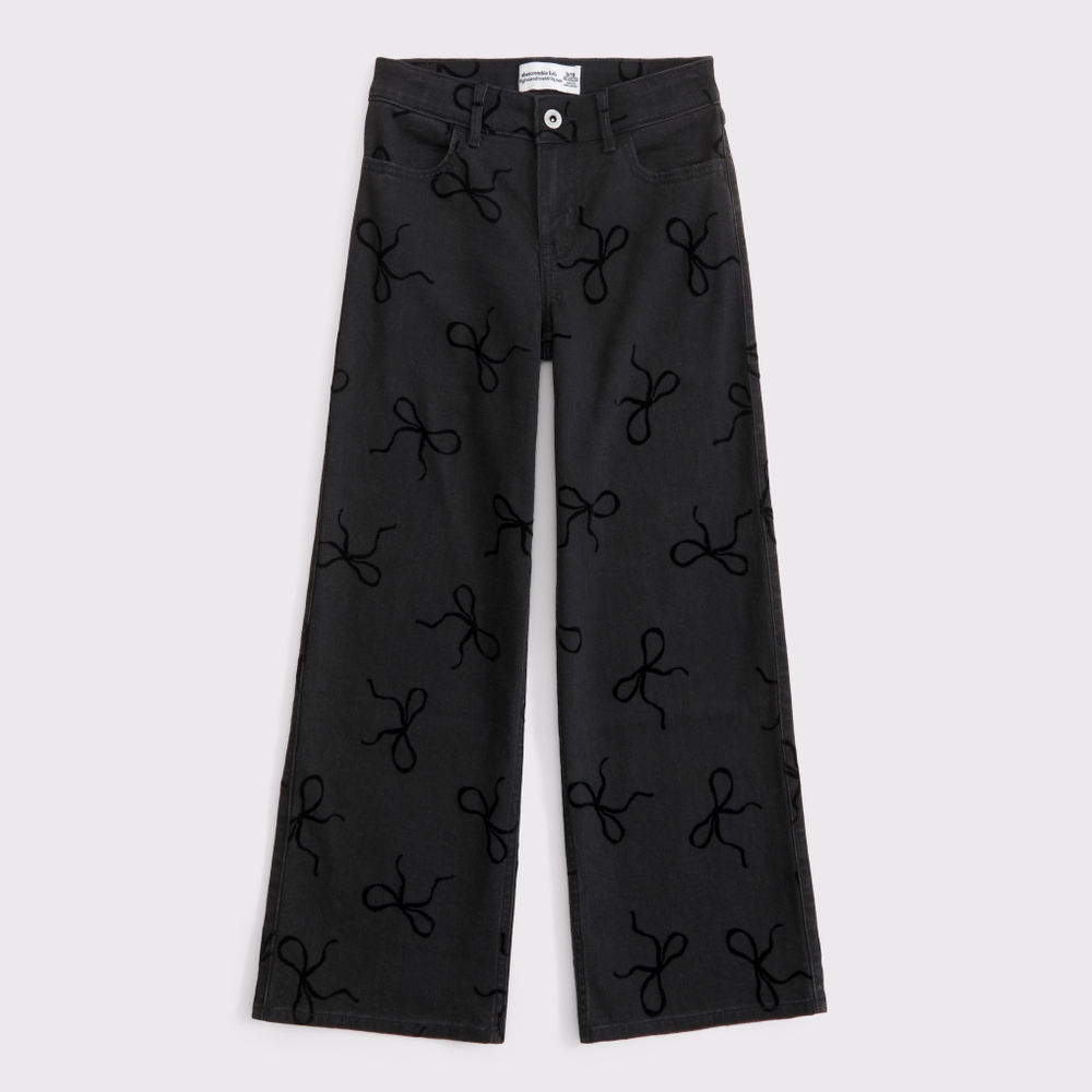high rise ultra wide leg jeans