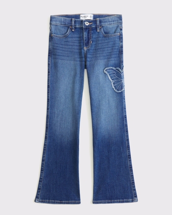 low rise bootcut jeans