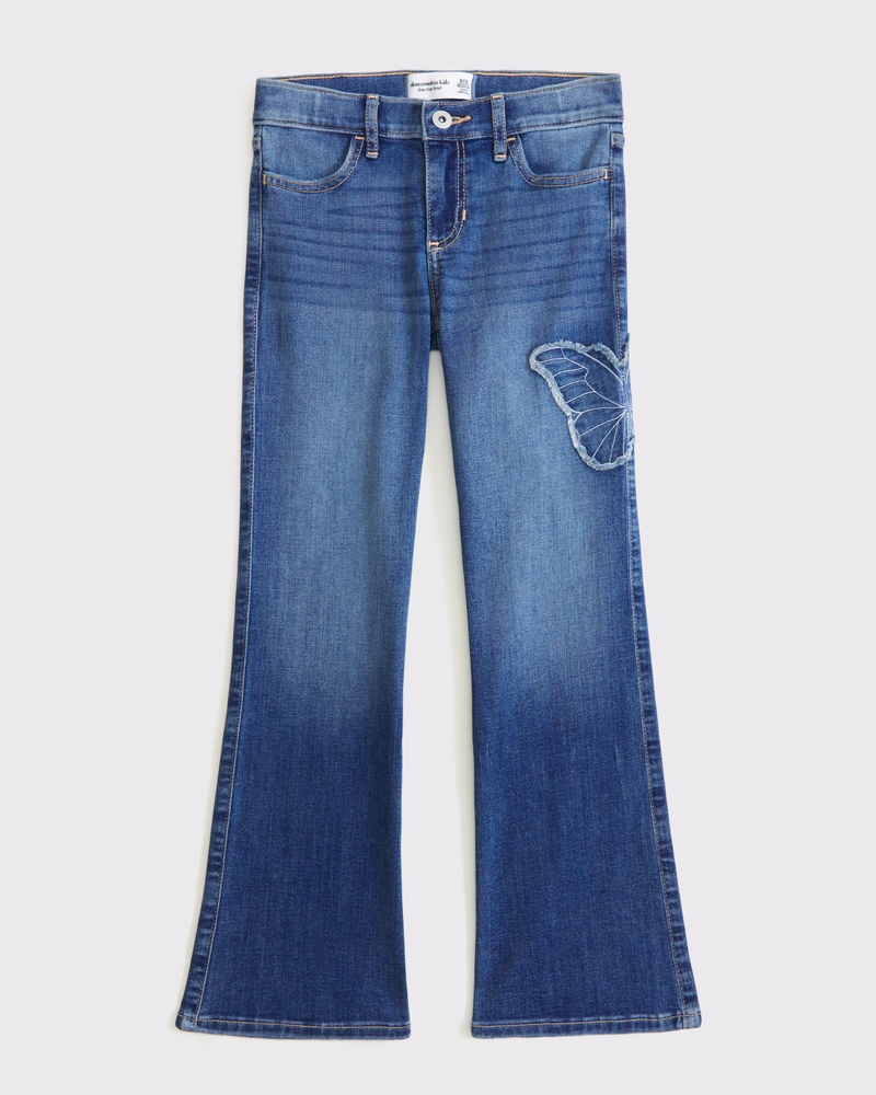 low rise bootcut jeans