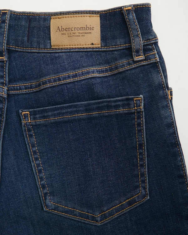 high rise wide leg jeans