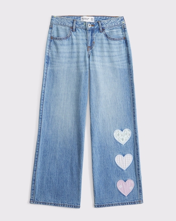 low rise baggy jeans from Abercrombie & Fitch - $15.97