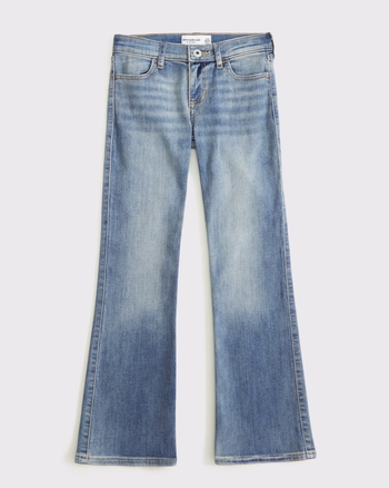 low rise bootcut jeans