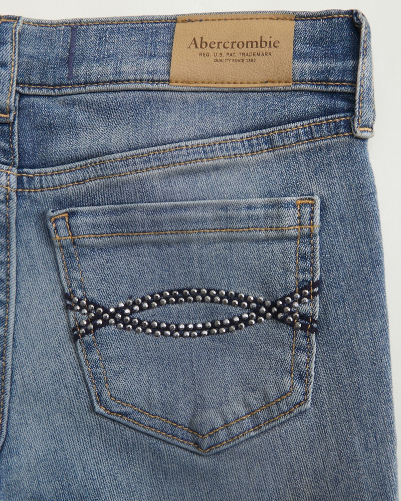 low rise bootcut jeans