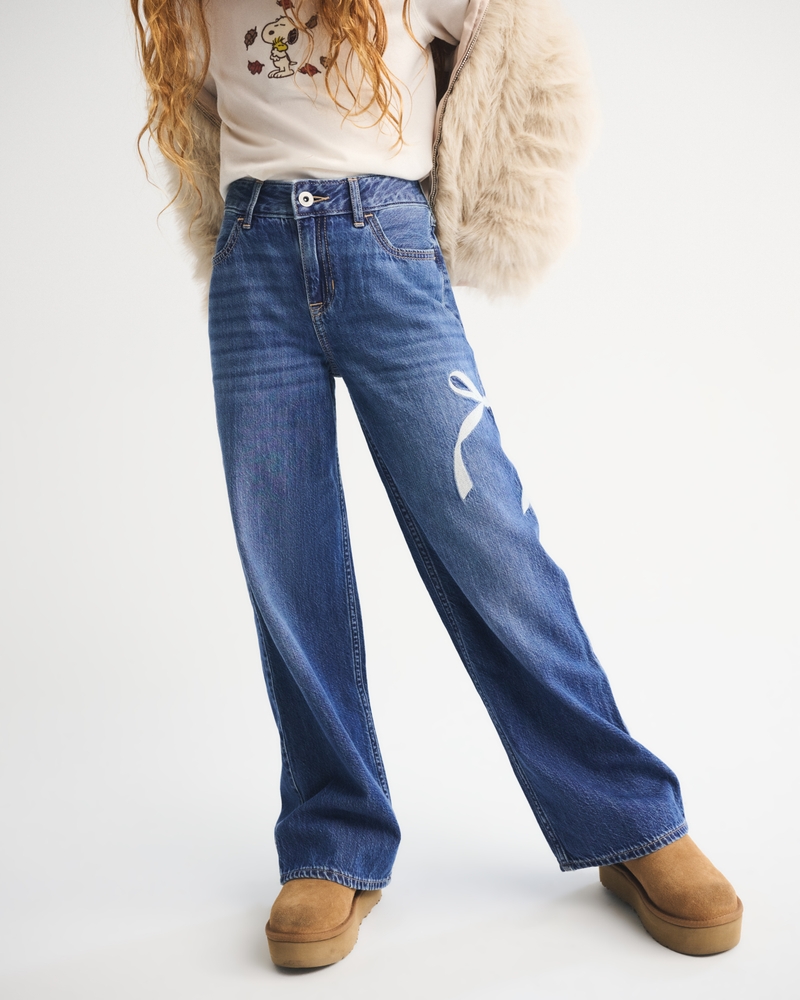 high rise ultra wide leg jeans