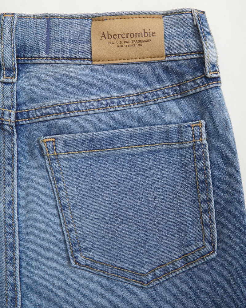 high rise flare jeans