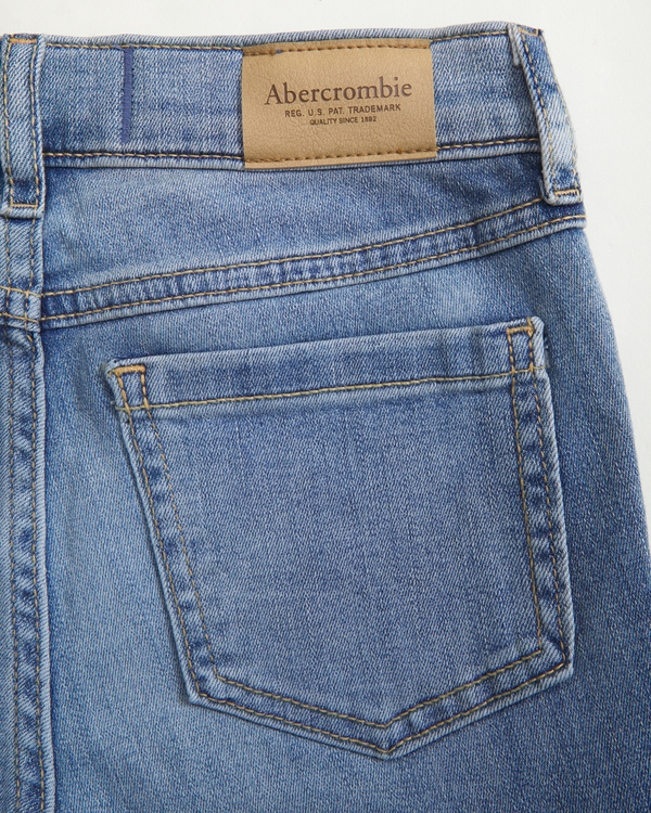 high rise flare jeans