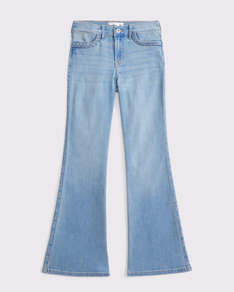 low rise bootcut jeans