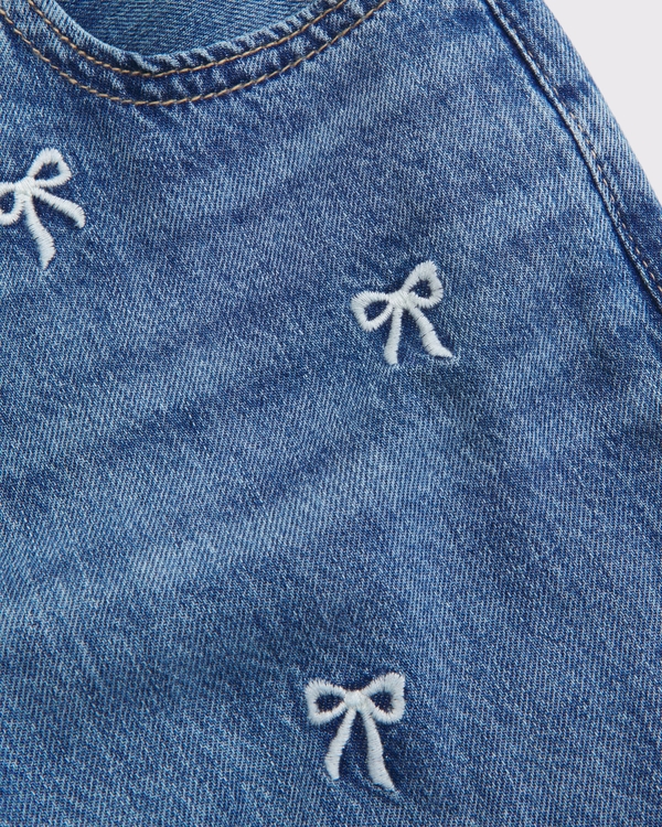 high rise ultra wide leg jeans, Medium Wash view 2