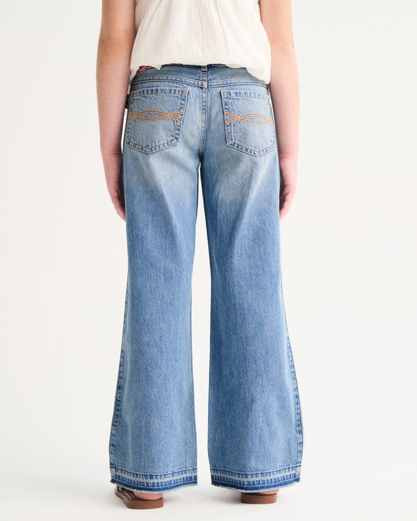 lightweight low rise baggy jeans