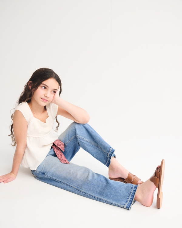 low rise baggy jeans