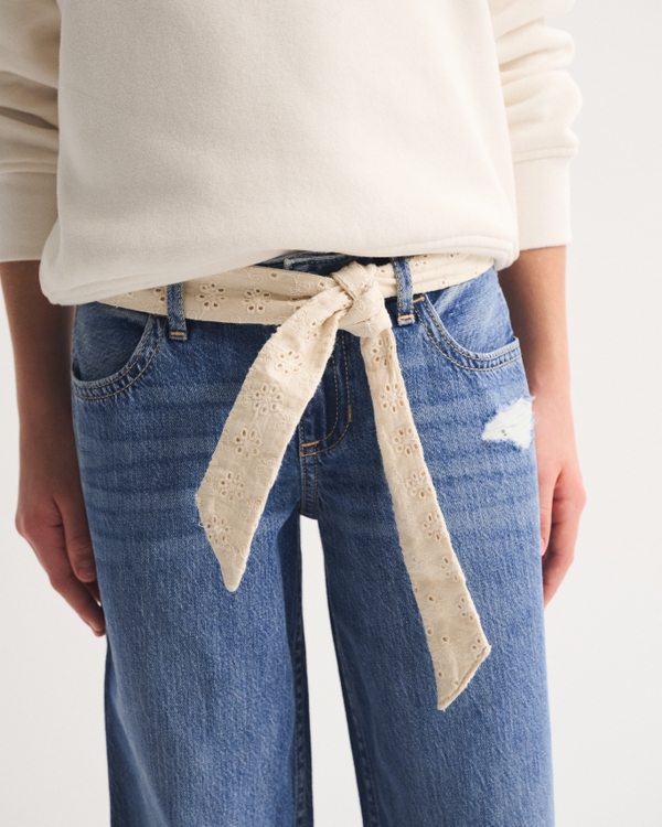 low rise baggy jeans