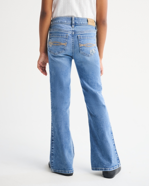 low rise bootcut jeans
