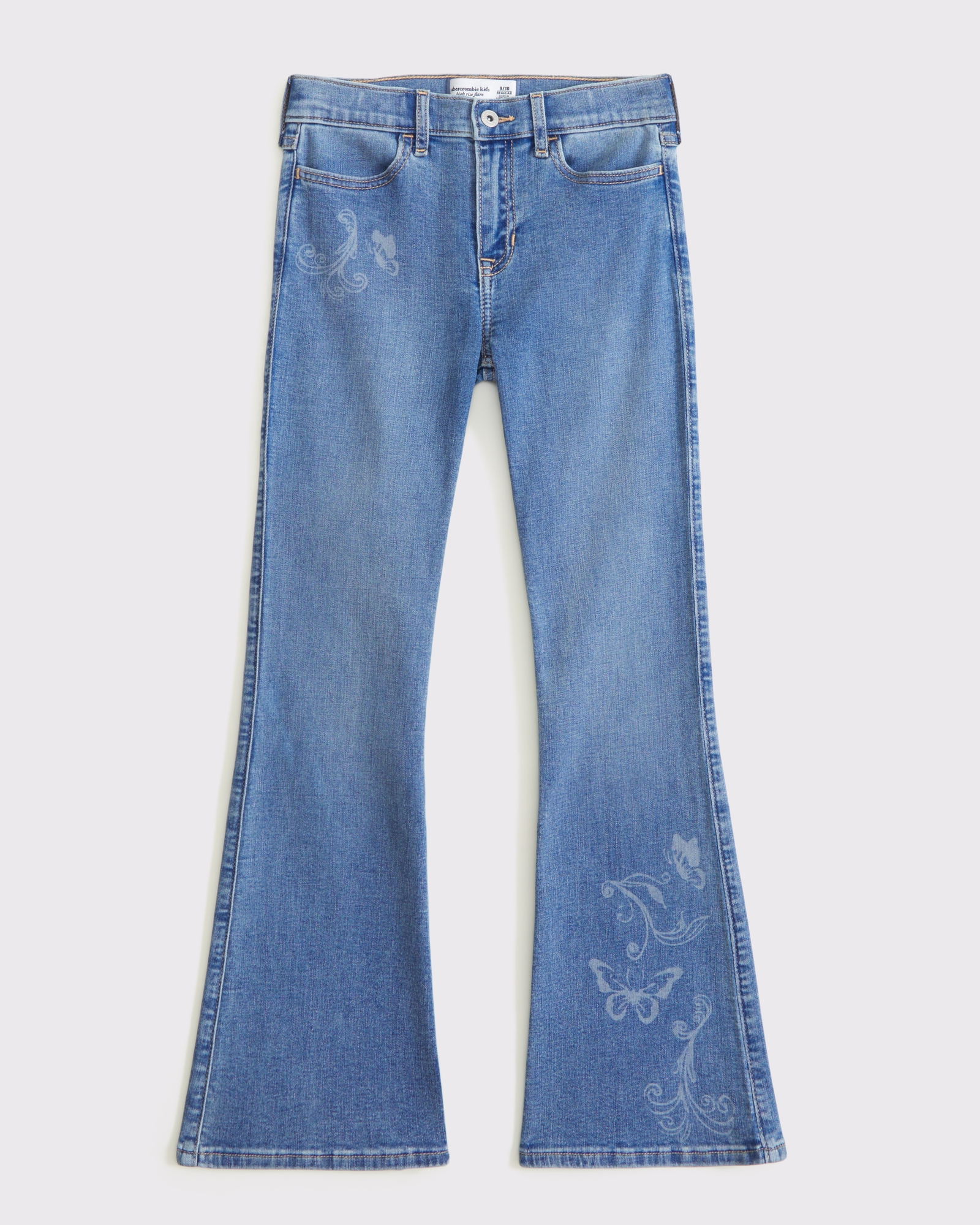 Abercrombie & Fitch Ultra High Rise Stretch Flare Jean | Arden Fair