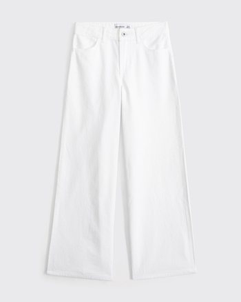 high rise ultra wide leg jeans from Abercrombie & Fitch - $49.95