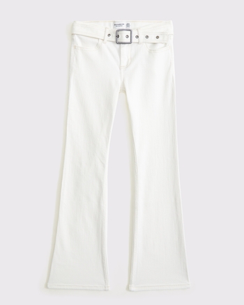 low rise bootcut jeans