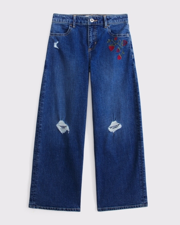 high rise wide leg jeans from Abercrombie & Fitch - $59.95