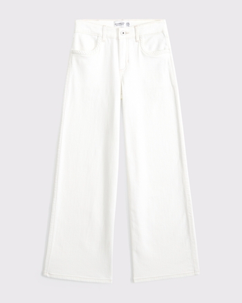 high rise wide leg jeans from Abercrombie & Fitch - $64.95