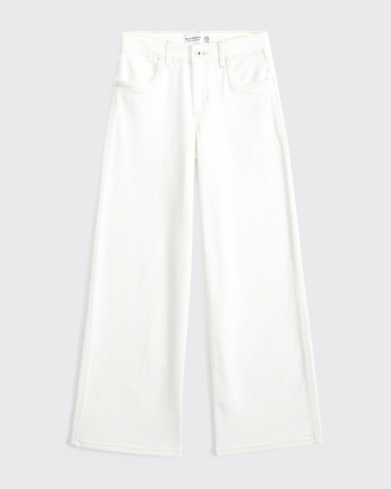 high rise ultra wide leg jeans