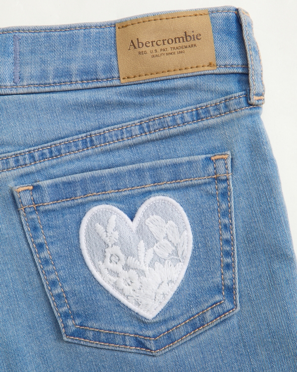 low rise skinny jeans, Light Wash view 2