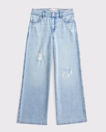high rise ultra wide leg jeans