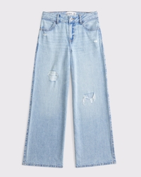 high rise ultra wide leg jeans