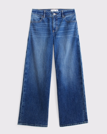 high rise wide leg jeans from Abercrombie & Fitch - $59.95