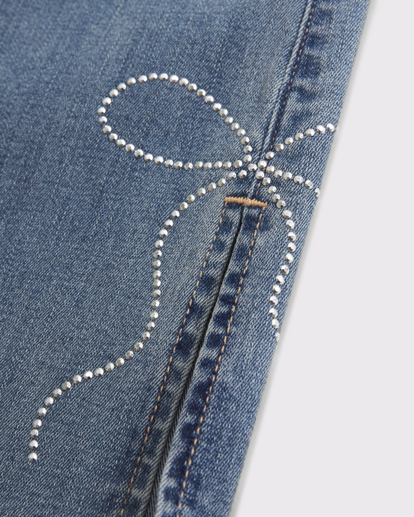 low rise bootcut jeans, Light Wash view 1