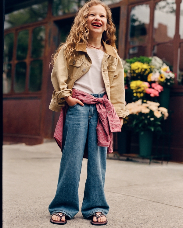 high rise ultra wide leg jean, Medium view 1
