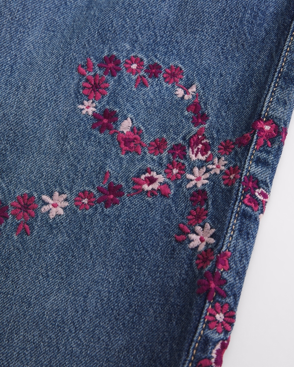 low rise baggy jeans, Medium Wash view 2