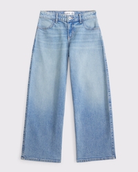 mid rise barrel jeans