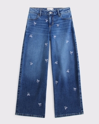 mid rise barrel jeans