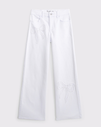 high rise wide leg jeans from Abercrombie & Fitch - $59.95