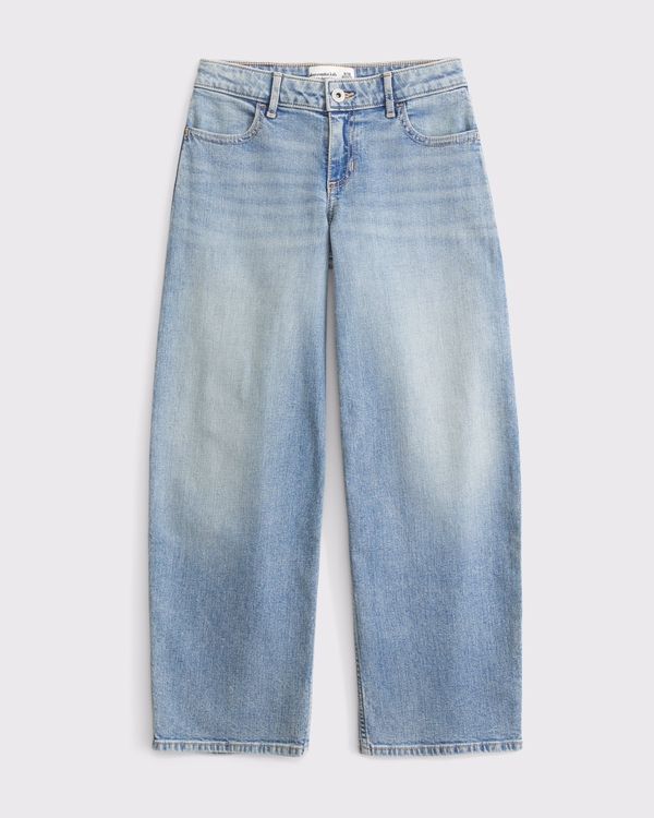 mid rise barrel jean, Light view 2