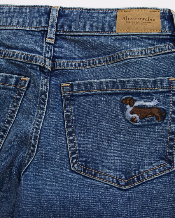 high rise wide leg jean, Medium Wash view 1