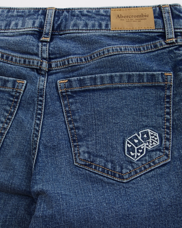 high rise wide leg jean, Medium Wash view 1