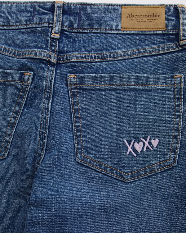 high rise wide leg jean, Medium Wash view 1