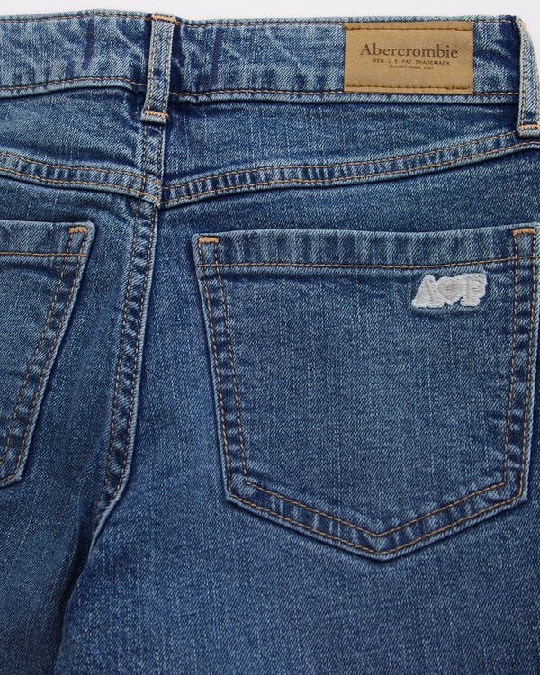 high rise wide leg jean, Medium Wash view 1