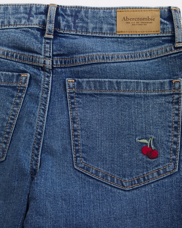 high rise wide leg jean, Medium Wash view 1