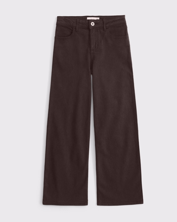 high rise wide leg jean from Abercrombie & Fitch - $44.96