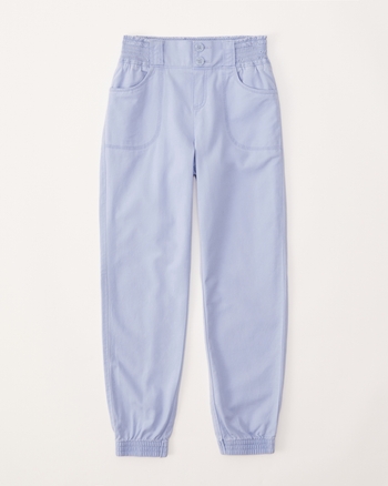 Abercrombie twill joggers on sale