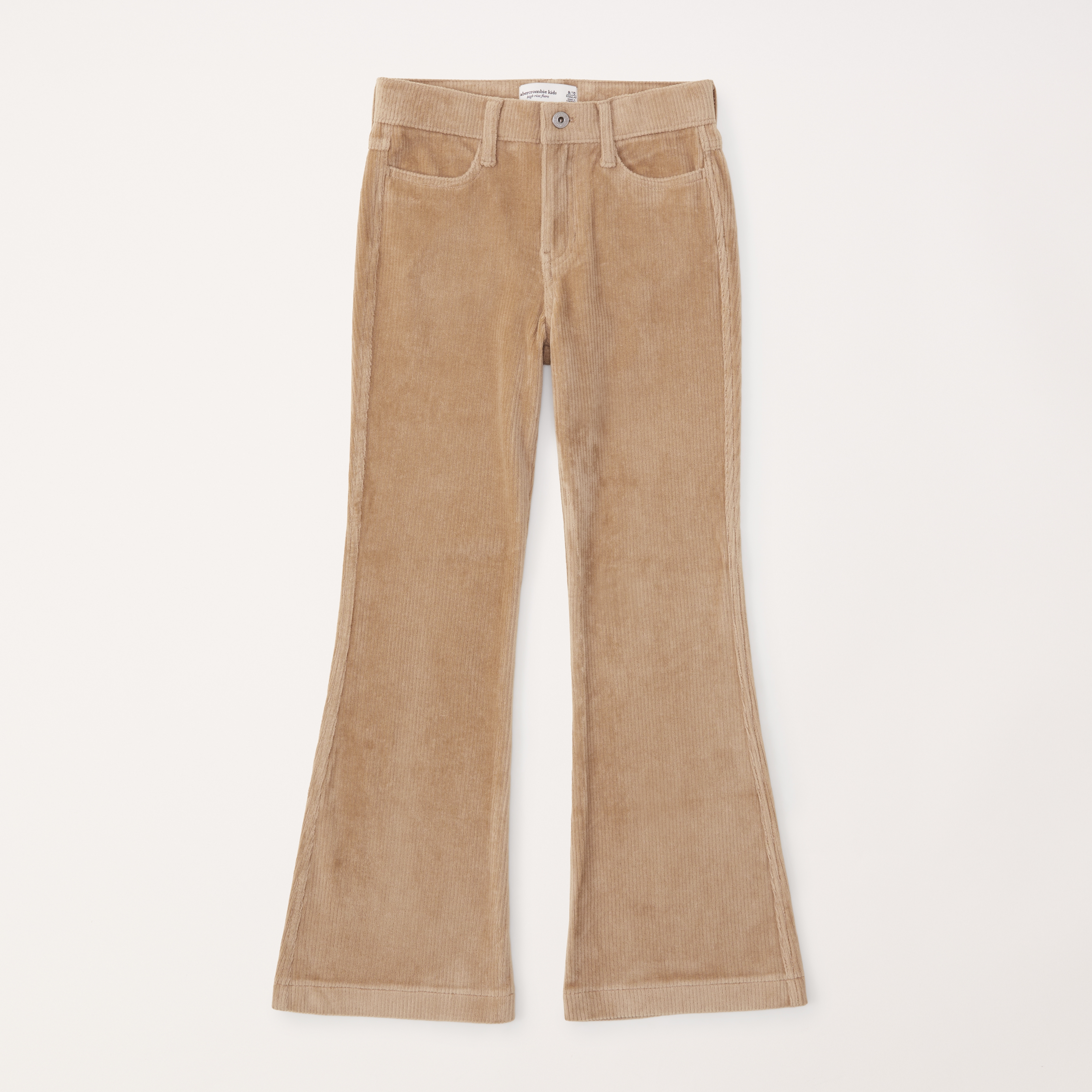 girls high rise corduroy flare pants | girls clearance | Abercrombie.com
