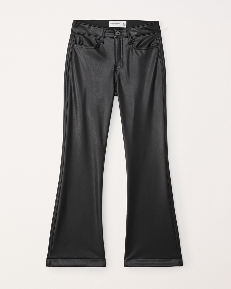 Leather Pants, Flare & High Waisted Leather Pants