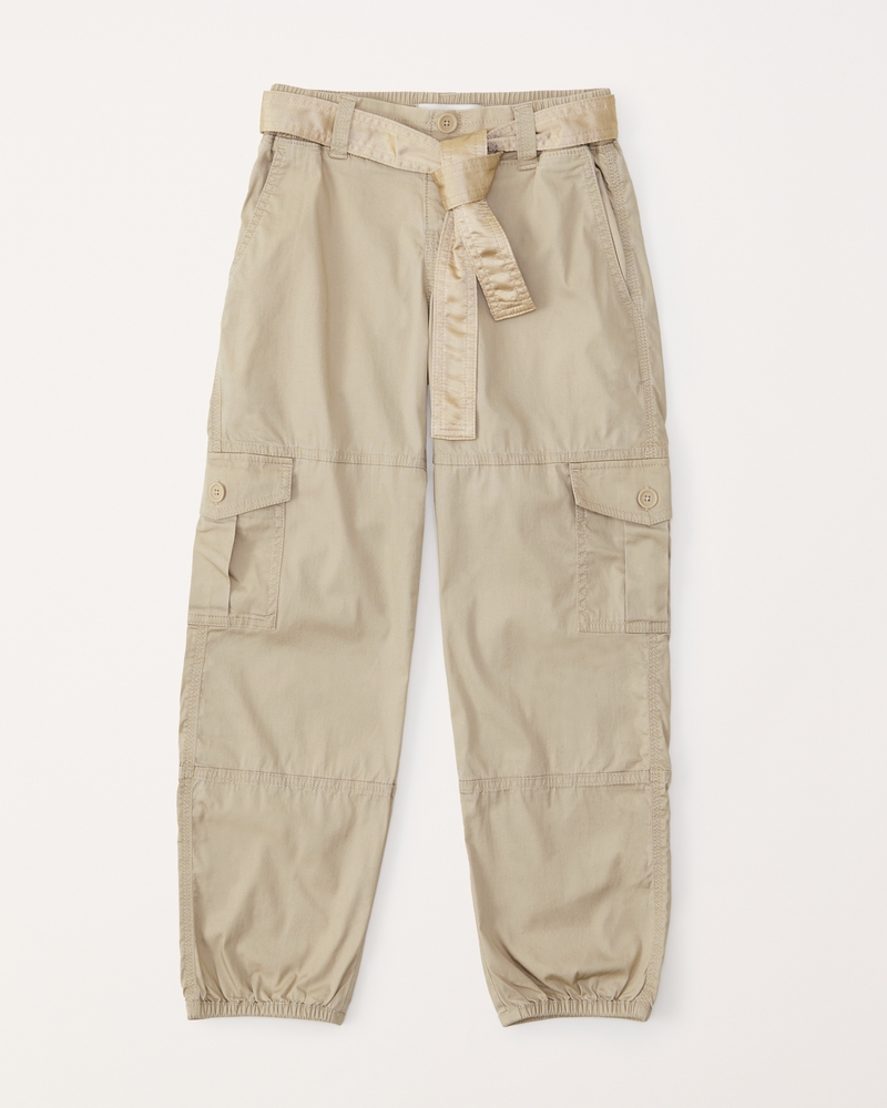 girls belted cargo pants, girls clearance